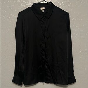 a new day Black Blouse